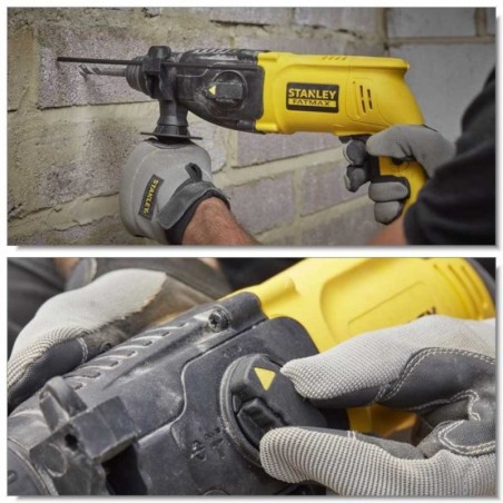 Marteau Burineur SDS 750W STANLEY FATMAX + 1 burin, 2 forets SDS-Plus, poignée latérale et mallette