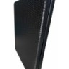 Table rectangulaire Noire 180x75xH72cm pliante Résine effet rotin Camping Réceptions festivals évènements KZ GARDEN