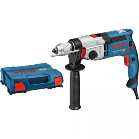 Perceuse à Percussion 1100W Couple max 14.5 Nm Coffret BOSCH GSB 242 Professionnal