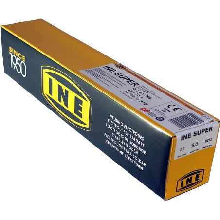 Electrodes de soudure Acier 2 x 350mm 375 Baguettes enrobées 5Kg Soudure toutes positions INE