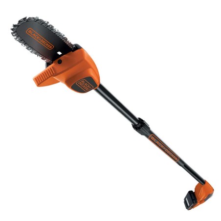 Scie d'élagage 18V Batterie 2 Ah + chargeur Manche télescopique 2.92m max Black & Decker GPC1820L20