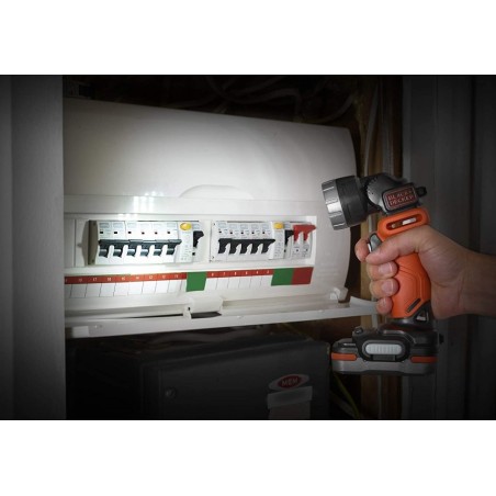 Lampe de poche LED sans fil 12V Black + Decker BDCCF12N-XJ Sans batterie ni chargeur