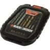Coffret 16 pièces Forets Titane et embouts de vissage Black + Decker A7186