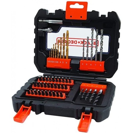 Coffret de 50 accessoires perçage / vissage Black + Decker A7232