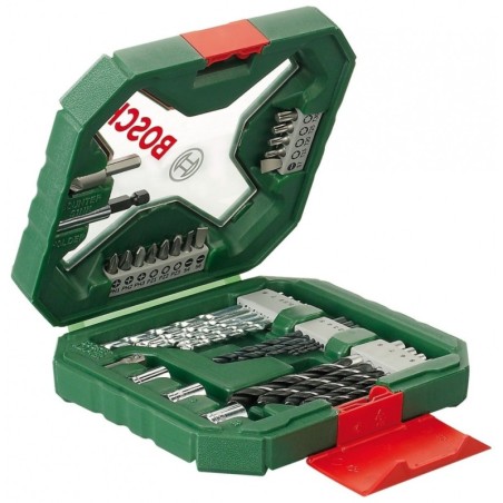 Coffet 34 pièces Bosch Embouts de vissage X-line Classic + forets