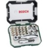 Coffret 26 pièces Bosch 2607017322 Embouts de vissage + Clé à Cliquet