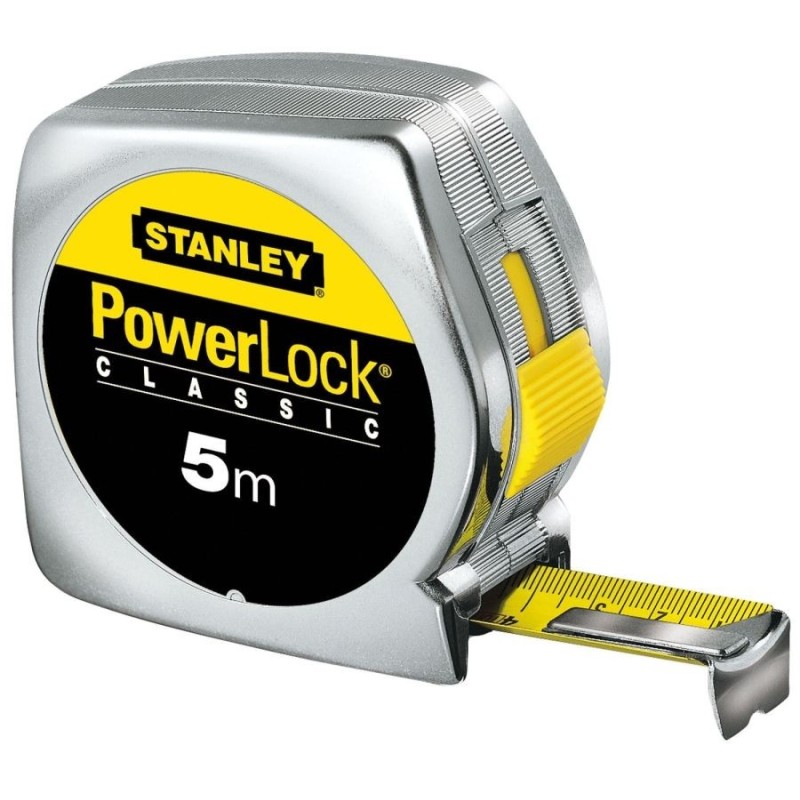 Mètre mesureur 5 mètres Boitier en plastique Stanley