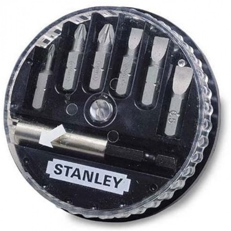Coffret de 7 pièces Stanley 1-68-737 Embouts de vissage cliquet 4:1