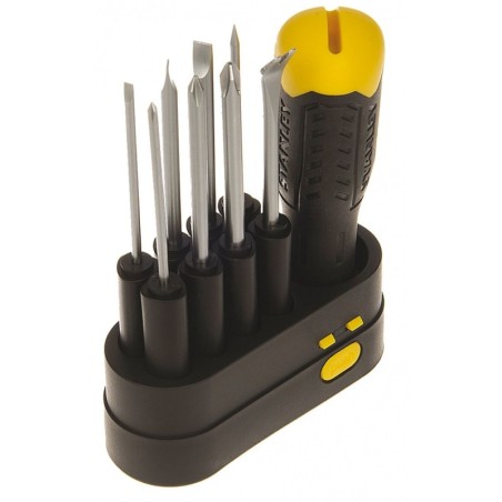 Kit tournevis Stanley 62 0 511 multi-embouts interchangeables Coffret