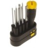 Kit tournevis Stanley 62 0 511 multi-embouts interchangeables Coffret