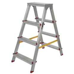 Escabeau 2 x 4 marches en...