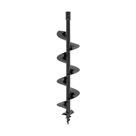 Tarière thermique à essence 43cm³ Moteur 1.6CV + 3 Forets Acier 100/150/200mm Longueur 730mm VITO