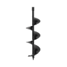 Tarière thermique à essence 43cm³ Moteur 1.6CV + 3 Forets Acier 100/150/200mm Longueur 730mm VITO
