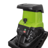 Broyeur de végétaux 2500W Bac 45L Coupe Branches 45mm Elagage Jardinage Taillage VITO