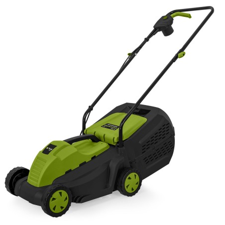 Tondeuse a gazon électrique Induction 1200W Pelouses jusqu'à 300m2 Larg 32cm Bac 35L ITOOLS