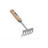 Kit 10 outils de jardin Manche bois Inox et Fer forgés à la main Haute qualité VITO