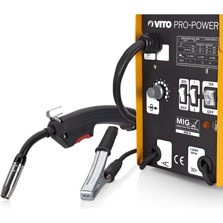 Poste à souder Mig sans gas 100A Régulation automatique du fil Torche directe VITO