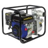 Pompe à eau Motopompe thermique 54m3/h Moteur Essence 4T OHV 6.5CV 196Cm3 Raccords 75mm Inondations Caves Piscines GOODYEAR