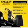 Poste à souder Mig Sans gaz STARMIG130 Régulation Automatique du fil STANLEY