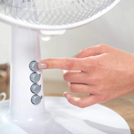 Ventilateur 40W Ø30cm 3 vitesses Oscillation/inclinaison réglable BLACK & DECKER