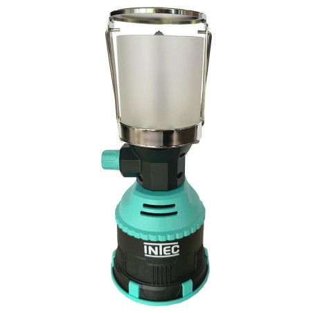 Lampe à gaz 450W piezo Coque ABS pour cartouche gaz 190g Perçables INTEC