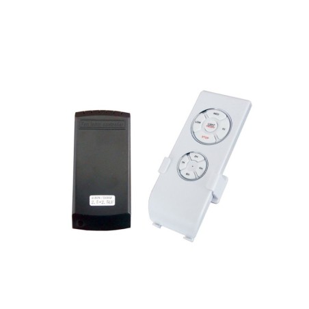 Ventilateur Plafonnier Eclairage 5 pales 60 W 3 vitesses Ø 130 cm Télécommande NIKLAS