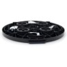 Support à roulettes rond diamètre 40 x 12,5 cm 4 roues Capacité max 275 kg Plantes Meubles ou matériel lourd KZ GARDEN