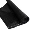 Bâche brise vue 1,5x10 m Noire Tissée Traitée anti UV Pare vue occultant Terrasses Blacons et Jardin