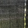Bâche brise vue 1,5x10 m Noire Tissée Traitée anti UV Pare vue occultant Terrasses Blacons et Jardin