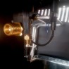 Poele à gaz 4200W 3 Niveaux de chauffe Allumage Piezo Grands volumes + Tuyau et détendeur butane INTEC