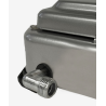 Plaque de cuisson gaz 2 feux 2350W Cuisinière à gaz portable, Plaque à gaz Butane/Propane Bruleurs inox tuyau gaz INTEC