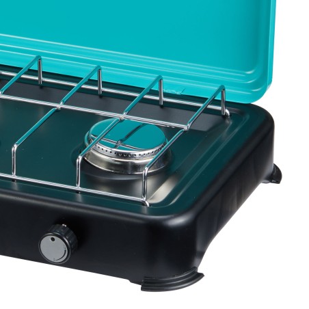 Plaque de cuisson gaz 3 feux 3000W Table de cuisson portable + Tuyau butane/propane INTEC