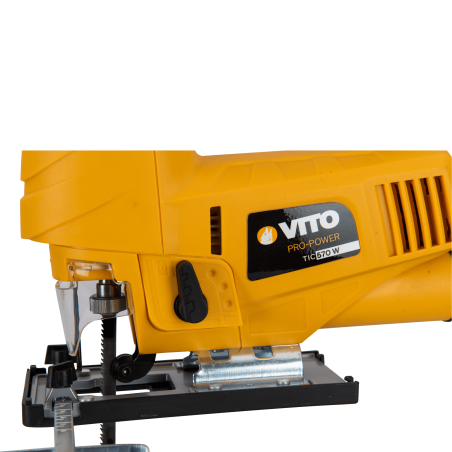 Scie sauteuse filaire 570W Coupe 45° Protection lame Fonction pendulaire VITO
