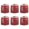 Pack de 6 Cartouches de gaz 190g Perçable Butane Propane Avec Sécurité stop-gaz ALPENTECH