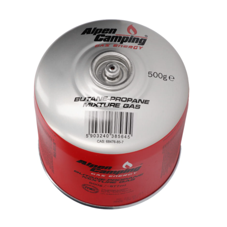 Pack de 3 Cartouches de gaz 500gr Butane/Propane MIX Gaz camping Appareils à gaz ALPENTECH