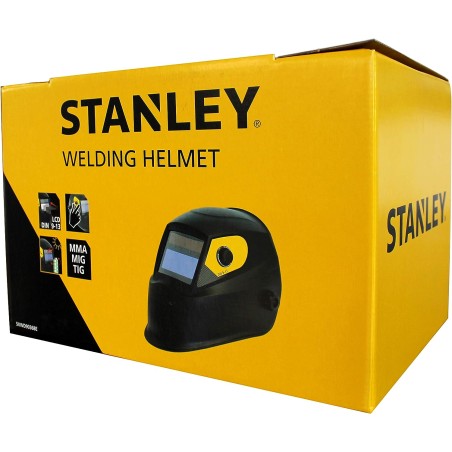 Cagoule de soudure Stanley Protection Teinte  9/13 à déclenchement Automatique Alimentation Solaire Autonome