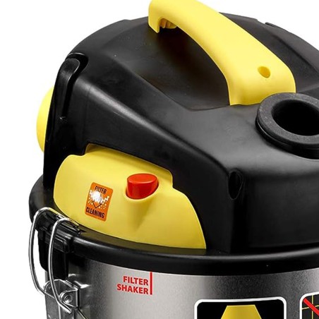 Aspirateur Eau Poussières et cendres + soufflant  1200W Cuve 2 x 14 L Polyvalent 4 en 1  LAVOR