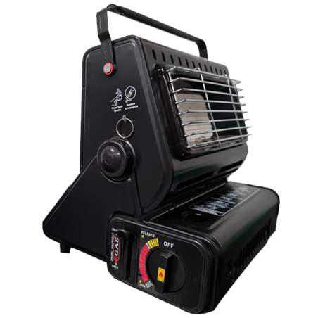 Chauffage à gaz portable 1300W Céramique Réglable Pêche Camping Outdoor NIKLAS