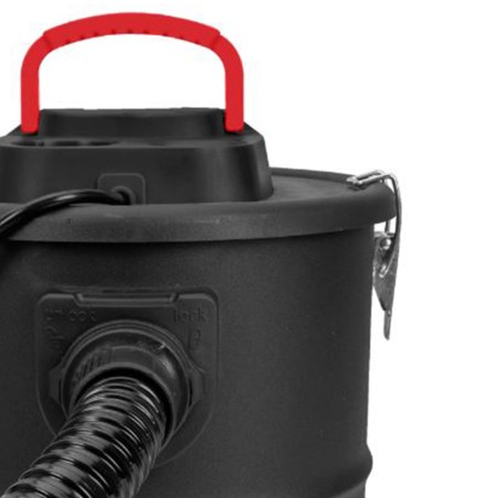 Aspirateur de cendres 800W Cuve 15 litres Souffleur + Filtre HEPA ITOOLS