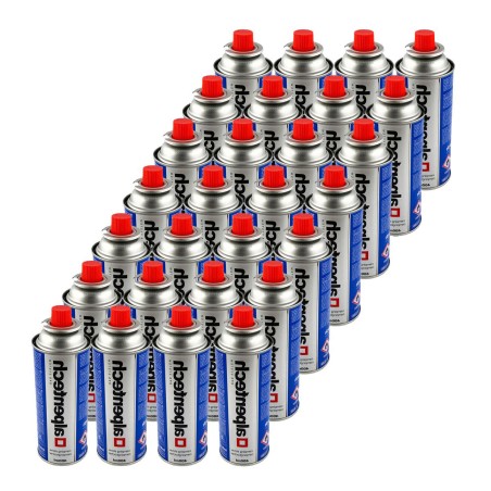 ALPENTECH - Pack de 28 cartouches de gaz butane 250gr UN2037 pour désherbeurs thermiques et réchauds
