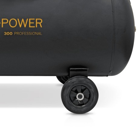 Compresseur d'air à Courroie triphasé 300L 10 Bar 4000W 5.5CV VITO 500L/min.