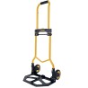 Chariot à roues Diable pliable Charge 80kg Mat réglable VITO