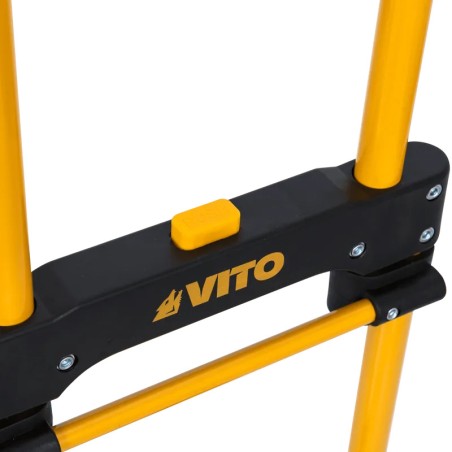 Chariot à roues Diable pliable Charge 80kg Mat réglable VITO