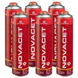 Pack de 6 Cartouches de gaz...
