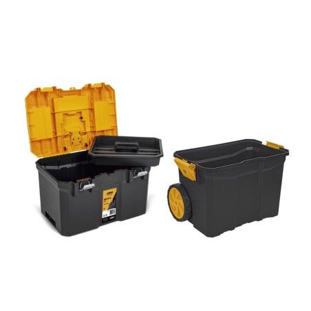 Servante porte outils Boite à outils détachable 2 modules Charge 20Kg Servante Trolley VITO