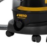 Aspirateur Plâtres Eau et Poussières 1200W Cuve 25L Professionnel Chantier Atelier VITO