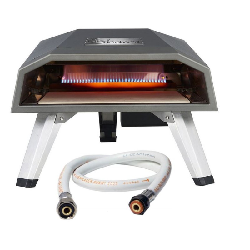 Four a pizza à gaz 4400W Ø 30cm SAHARA