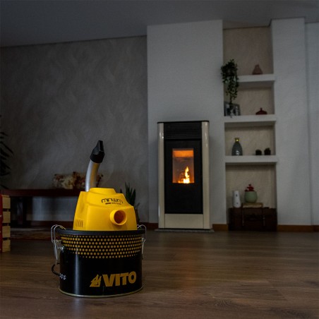 Aspirateur de cendres 800W 4Litres Filtre HEPA VITO
