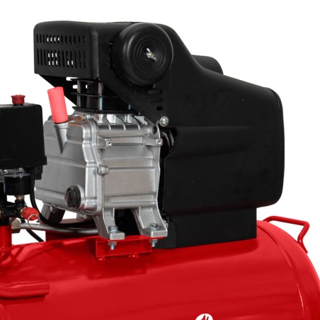 Compresseur d'air à huile 50L 8 bar 115 PSI 2CV 1.5KW Débit d'air : 206 L/min ITOOLS