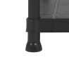Etagère plastique 5 tablettes L61xP31xH172 cm NOIRE Charge 150kg ITOOLS